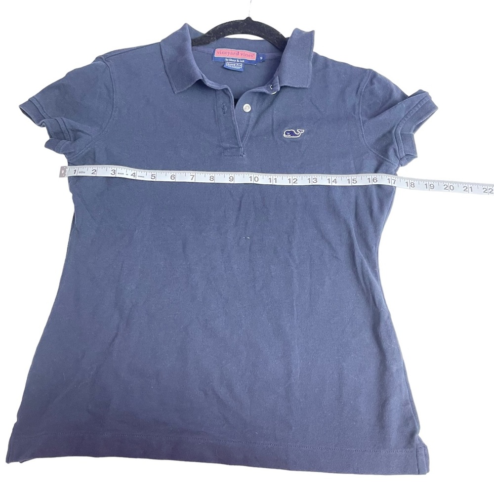 Vineyard Vines®by Shep & lan Navy Blue Polo Shirt Size S - Picture 6 of 9